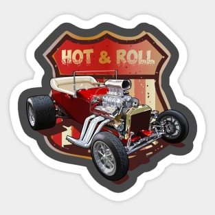 Hot Rod Sticker